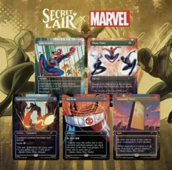 MTG Secret Lair x Marvel's Spider-Man: Heroic Deeds NON-FOIL Edition PRESALE - Image 1