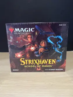 MAGIC THE GATHERING STRIXHAVEN SCHOOL OF MAGES SEALED DRAFT BOOSTER BUNDLE BOX - Image 1