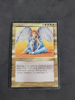 Gabriel Angelfire - MTG - Played- Legends Magic: The Gathering - Image 1