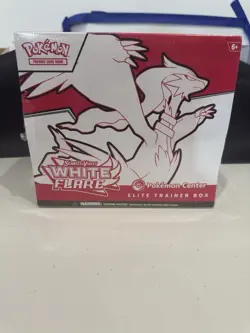 Pokemon Center Exclusive White Flare ETB Elite Trainer Box TCG New Sealed (TEAR) - Image 1