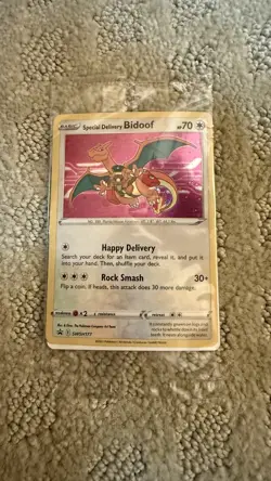 Special Delivery Bidoof - SWSH177 - Pokemon Promo SEALED Holo Mint - Image 5