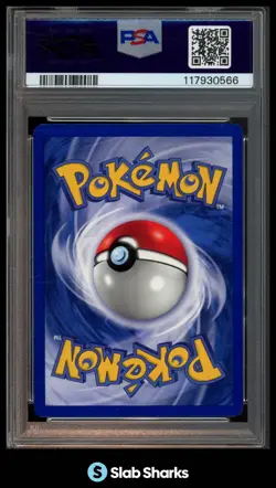 1999 POKEMON SET SHADOWLESS #10/102 MEWTWO HOLO PSA 8 - Image 2