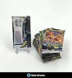 POKEMON TCG SWORD & SHIELD BRILLIANT STARS SEALED PACKS LOT OF 16 - Image 2
