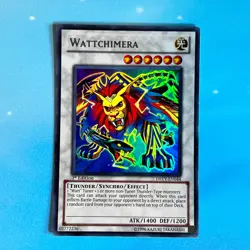 YUGIOH WATTCHIMERA Ultra Rare 1st Ed DREV-EN044 Lightly Played LP - Image 1