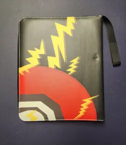 Pokemon Binder + 1 Ultra Rare Card-Holds 450 Cards-Zip Up 3 Ring. - Image 2