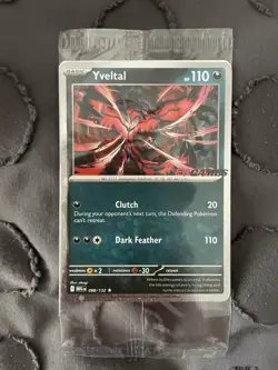 Pokemon Card TCG - Yveltal 088/132 - Holo EB Games Stamp - Sealed Promo Rare - Image 1