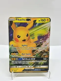 Pikachu GX HP160 Pokemon Metal Card-Collectible Gift Display. - Image 1