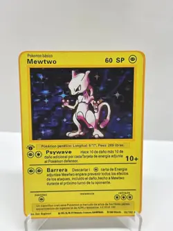Mewtwo 60SP Pokemon Metal Card-Collectible Gift Display. - Image 3