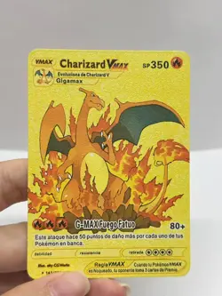 Charizard VMAX SP350 Pokemon Metal Card-Collectible Gift Display. - Image 3