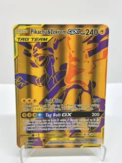 Pikachu&Zekrom GX HP240 Pokemon Metal Card-Collectible Gift Display. - Image 4