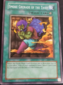 Smoke Grenade of the Thief - LOD-080 - Common YuGiOh TCG Card - Image 1