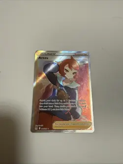 Pokemon TCG Arezu Sword & Shield Lost Origin Holo Ultra Rare Card 189/196 - Image 1