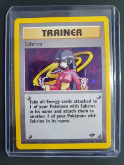 Sabrina 20/132 Holo Trainer - Gym Challenge Set - Pokemon Card - Image 1