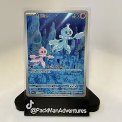Frillish 126/086 Sv: White Flare Holo IR Illustration Rare Card Pokemon NM - Image 1