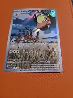 Farigarif 2023 Pokemon Paldea Evolved IR Holo Card #228/193 NM Condition - Image 5