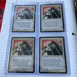 Lot of (4) 1995 Magic The Gathering MTG Cooperation Ice Age Authentic Official - Image 1