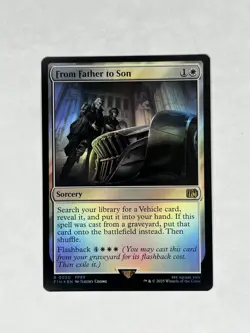 FOIL FROM FATHER TO SON mtg NM Final Fantasy 1 Rare - Image 1