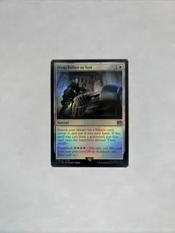 FOIL FROM FATHER TO SON mtg NM Final Fantasy 1 Rare - Image 2