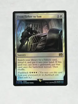 FOIL FROM FATHER TO SON mtg NM Final Fantasy 1 Rare - Image 4