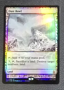 [1x] Dust Bowl - Foil LP English Expedition Lands MTG Magic Card - Image 1