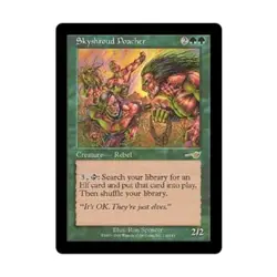 WOTC MtG Nemesis Skyshroud Poacher (R) VG - Image 1