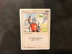 MTG Magic: The Gathering - Revised - Crusade NM - Image 1