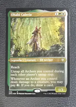 1x Ohabi Caleria - Foil Etched NM-Mint, English Commander: Dominaria United MTG - Image 1