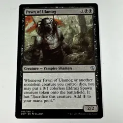 MTG- Pawn of Ulamog - Regular #55 LP Duel Decks: Zendikar vs Eldrazi Uncommon - Image 1