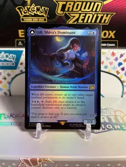 MTG Final Fantasy Jill, Shiva's Dominant 0438 Extended Art Foil - Image 1