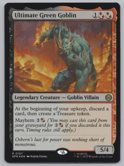MTG - FOIL Ultimate Green Goblin - Marvel's Spider-Man (SPM) -r503 - Image 1
