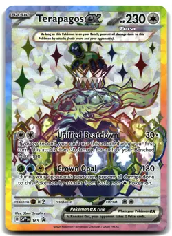 Terapagos ex 165 Pokemon SV: Scarlet & Violet Promo Cards - Image 1