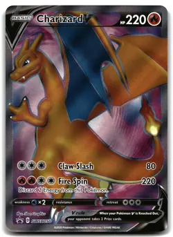 Charizard V SWSH050 Pokemon SWSH: Sword & Shield Promo Cards - Image 1