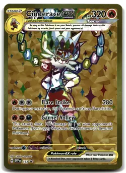 Cinderace ex 163 Pokemon SV: Scarlet & Violet Promo Cards - Image 1