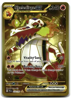 Skeledirge ex 272/193 Pokemon SV02: Paldea Evolved - Image 1