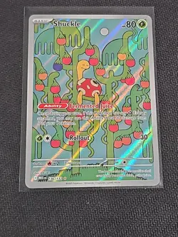 Shuckle 136/132 - Mega Evolution Pokemon Illustration Rare Holo NM - Image 1