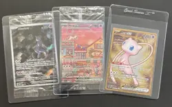 Sealed Mewtwo 052 Mew ex 053 & Mew Ex 205 Metal Scarlet & Violet 151 UPC Pokemon - Image 1