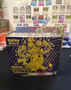 FACTORY SEALED-Pokemon TCG: Surging Sparks Elite Trainer Box ETB SV08-BRAND NEW - Image 1