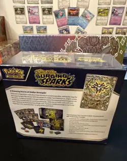 FACTORY SEALED-Pokemon TCG: Surging Sparks Elite Trainer Box ETB SV08-BRAND NEW - Image 3