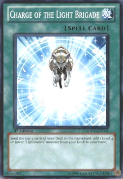 Charge of the Light Brigade - SDDC-EN035 - Common - 1st Edition NM Yugioh TCG - Image 1