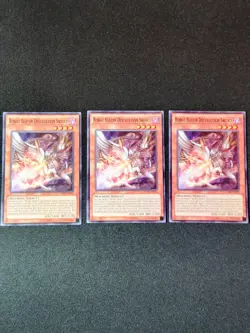 Yugioh Robot Buster Destruction Sword Dark level 4 Effect Machine Playset Common - Image 1