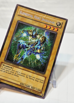Elemental Hero Sparkman EHC2-EN001 Secret Rare Limited Edition Yugioh 7812 - Image 4