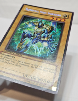 Elemental Hero Sparkman EHC2-EN001 Secret Rare Limited Edition Yugioh 7811 - Image 2