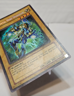 Elemental Hero Sparkman EHC2-EN001 Secret Rare Limited Edition Yugioh 7811 - Image 5
