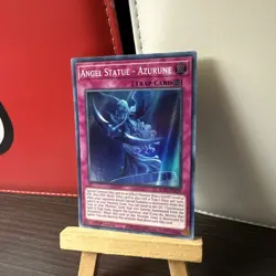 Yugioh Angel Statue - Azurune Super Rare BLVO-EN079 1st Edition Near mint +BONUS - Image 3
