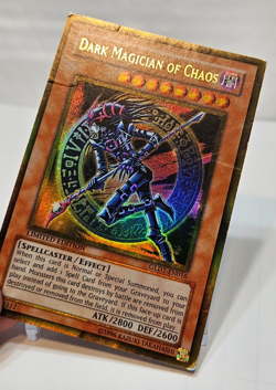 Dark Magician of Chaos GLD1-EN016 Gold Rare Limited Edition Yugioh 7810 - Image 4