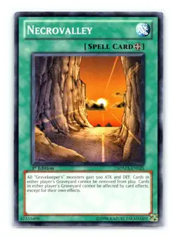 Necrovalley - SDMA-EN025 - Common - 1st Edition - Yugioh TCG Card - Image 1