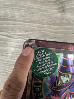 Yu-gi-oh Yugioh 2003 Dark Magician Sealed Collector Tin Yugioh - Read - Image 3