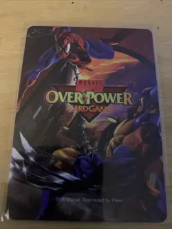 WOLVERINE 1995 FLEER MARVEL OVERPOWER TRADING CARD GAME FIGHTING 6 2A9 - Image 2