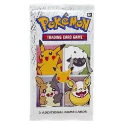 [SEALED] 25th Anniversary General Mills Cereal Pokemon Booster Packs (3 Cards) - Image 1