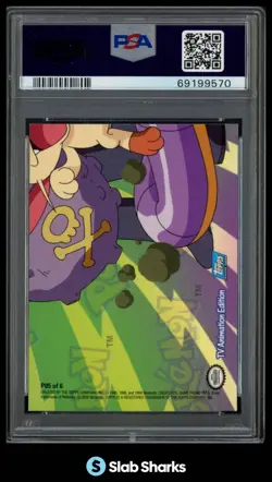 2000 TOPPS POKEMON TV ANIMATION EDITION SERIES 3 #P05 PUZZLE CARD 5 FOIL PSA 10 - Image 2